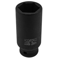 ROCKFORCE Duboki udarni nasadni ključ 25 mm 1/2" šesterokut